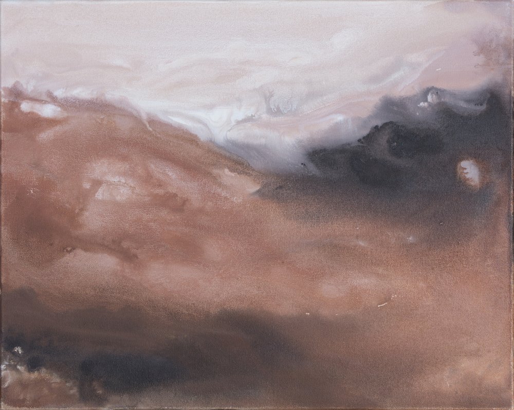 Zemitý abstraktní proud od Anastasiya Devochkina