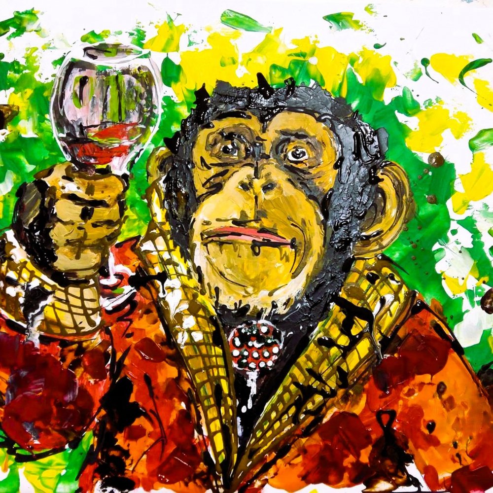 Dapper Monkey Toast od Anda Bieza
