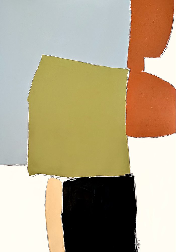 Tlumené abstraktní tvary od Andrea Reichhart