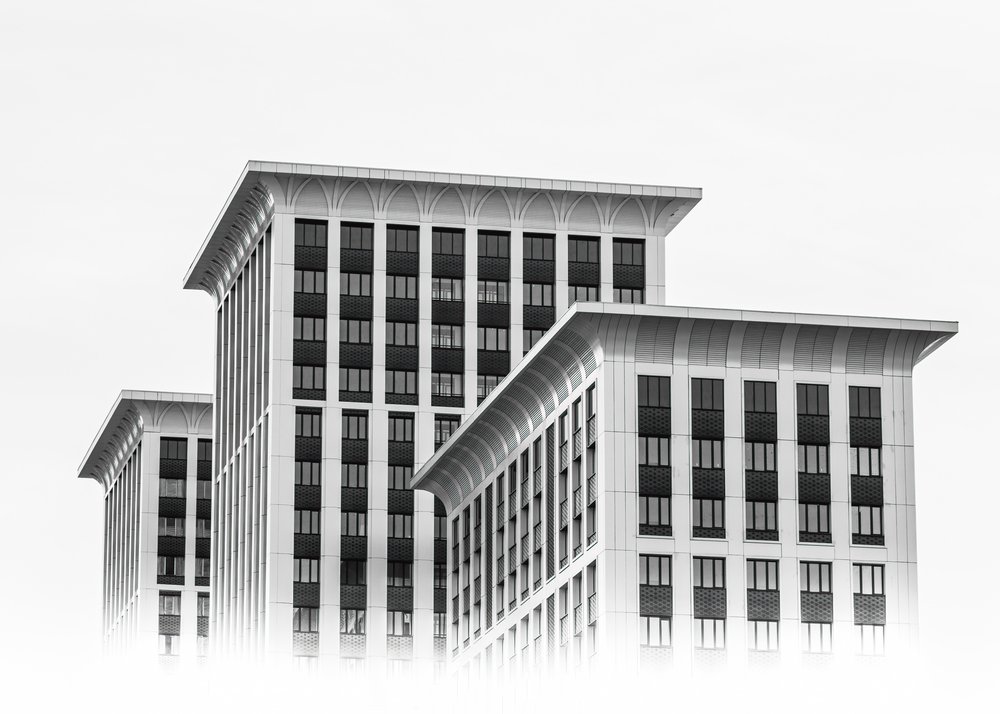 Minimalistická městská architektura od Andrey Kotov