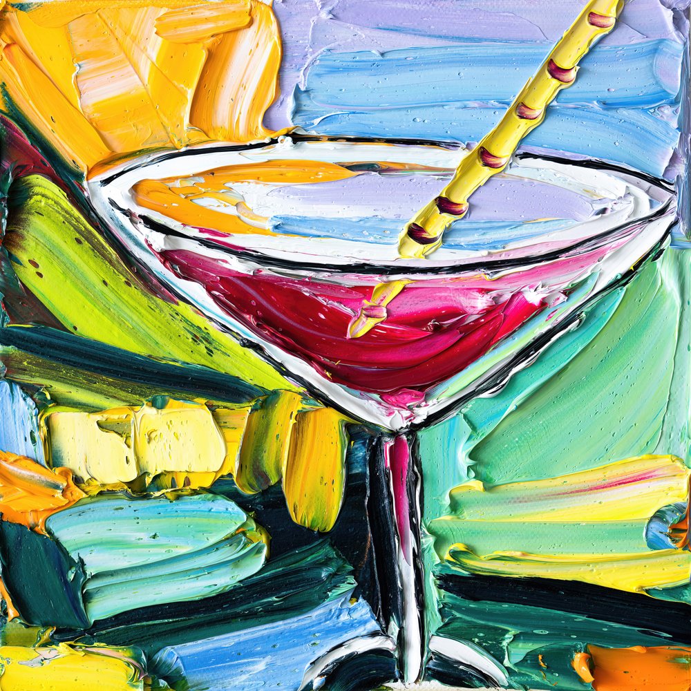 Vibrant – Martini koktejl od Angela Hawkey