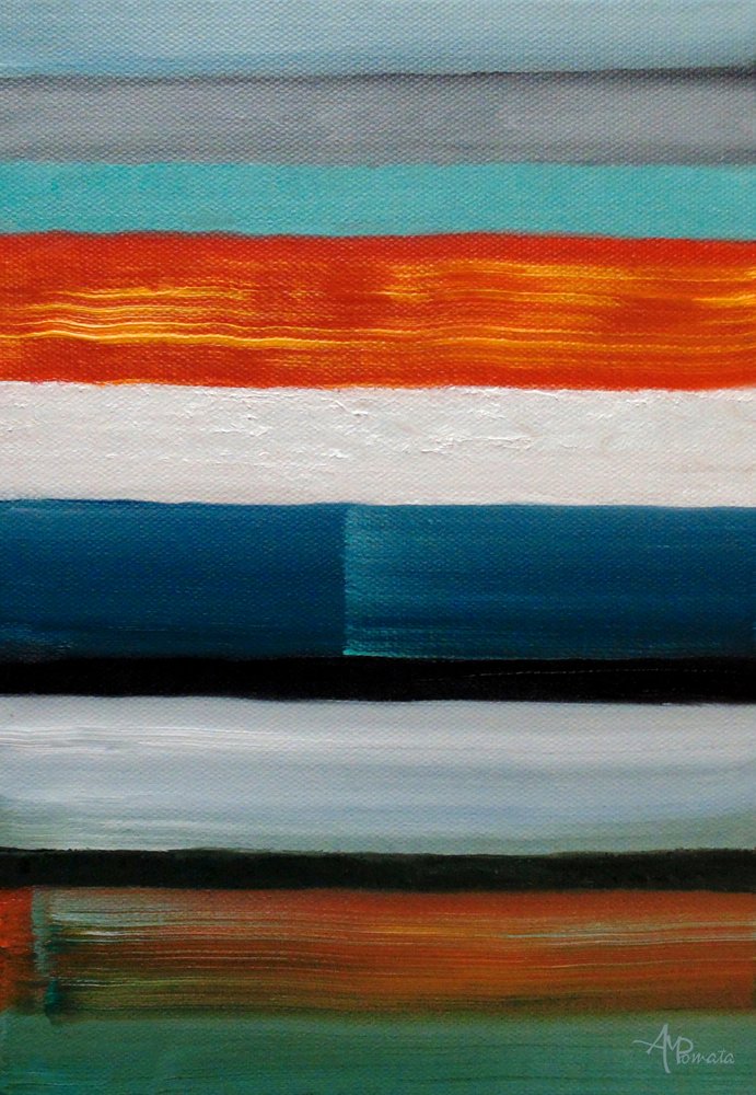 Moderní pruhovaný horizont od Angeles M. Pomata
