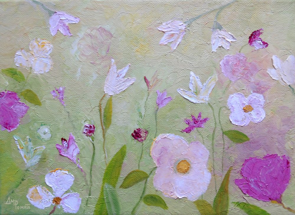 Soft Spring Garden od Angeles M. Pomata