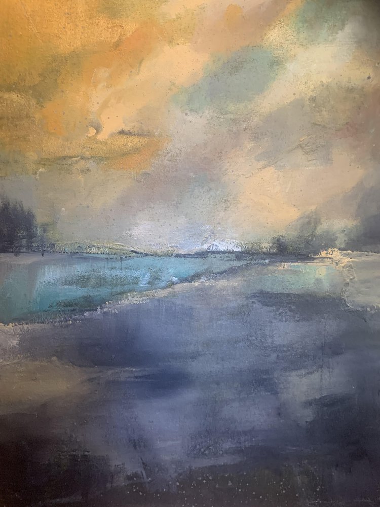 Zlatá mlha na obzoru od Anna-Karin Bergius