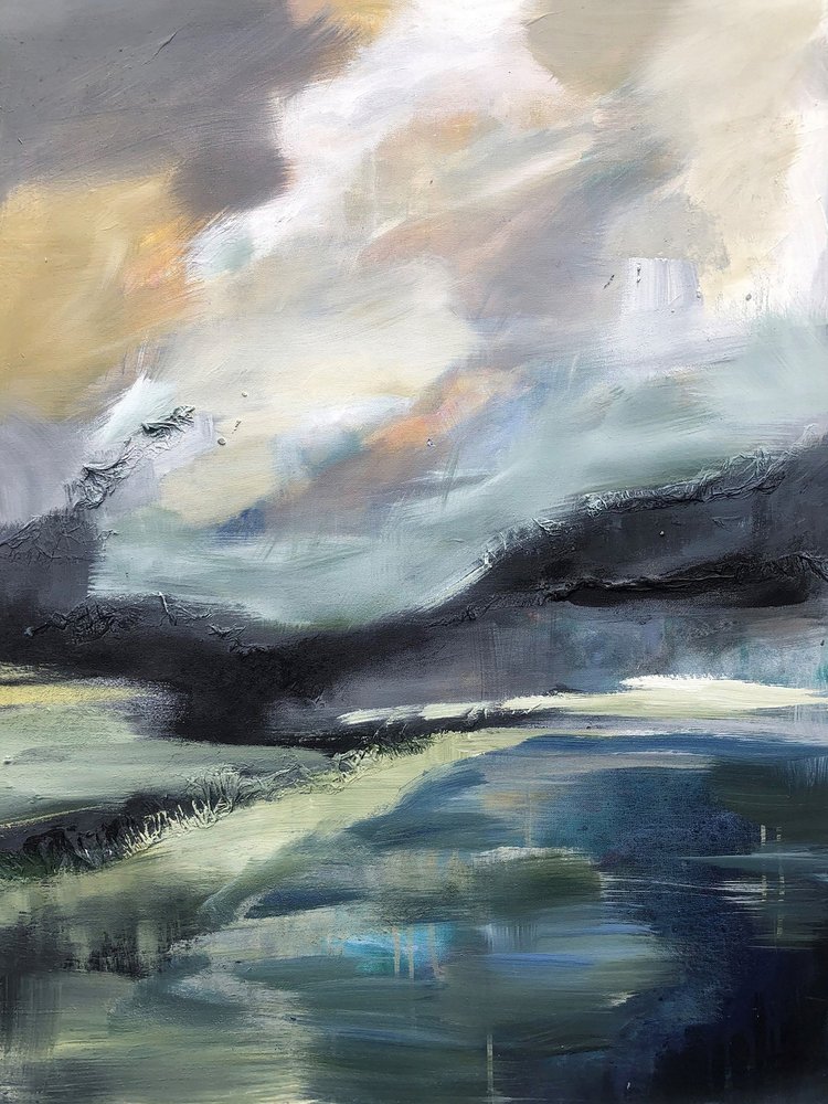 Náladové nebe a vody od Anna-Karin Bergius