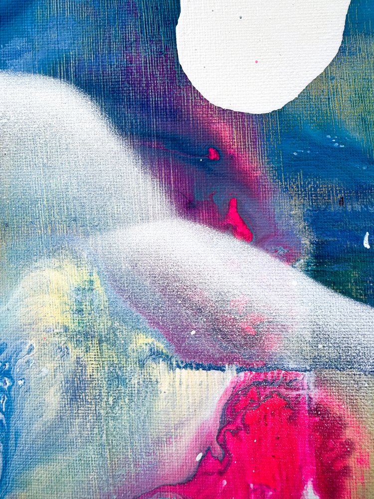 Dynamické abstraktní barvy tekutin od Anna Viklund