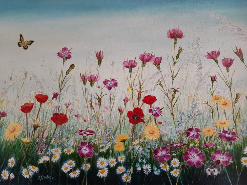 Přátelé z Blooming Meadow od Annette Armitage