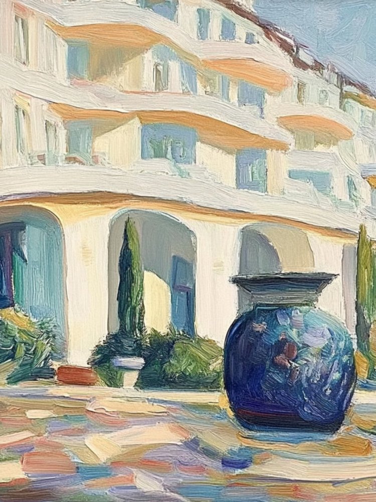 Výhled na resort Blue Vase od Avanesova Elena