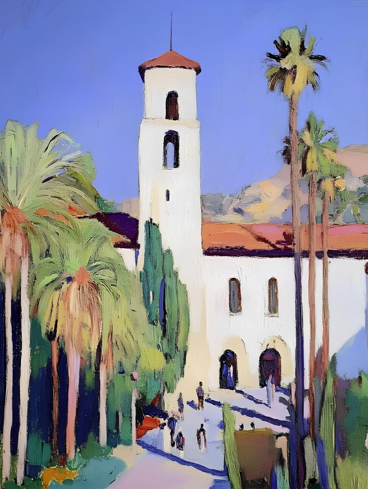 Slunečné Mission Palms od Avanesova Elena