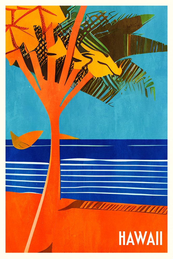 Havaj, 1955 od Bo Anderson