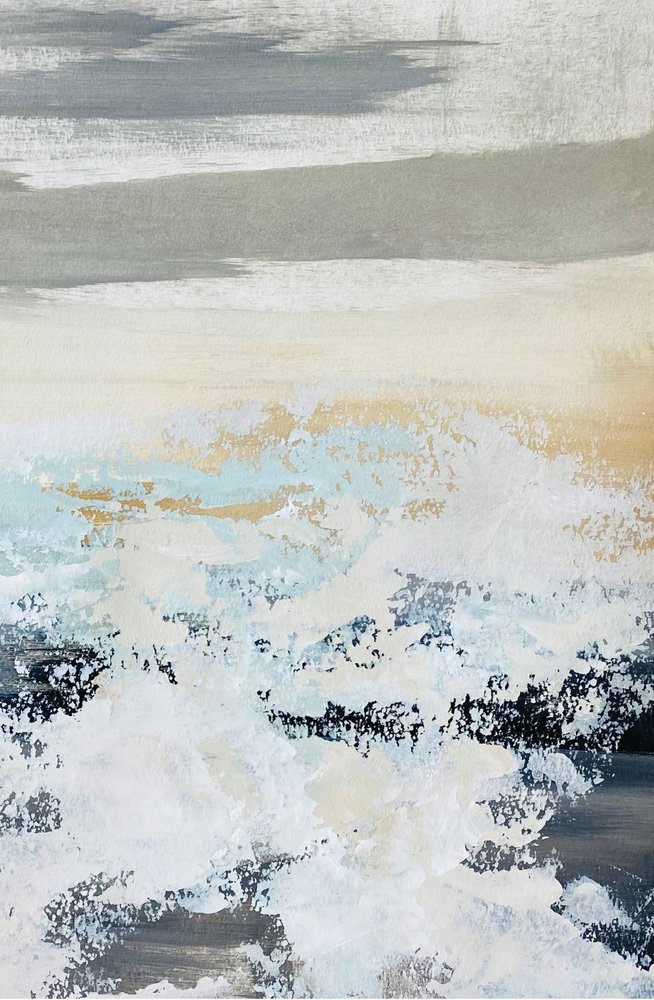 Abstrakt: Oceánské vlny od Breanna Megan Studio