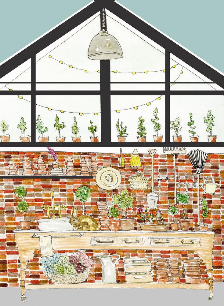 Venkovská zahradní kůlna od Breanna Megan Studio
