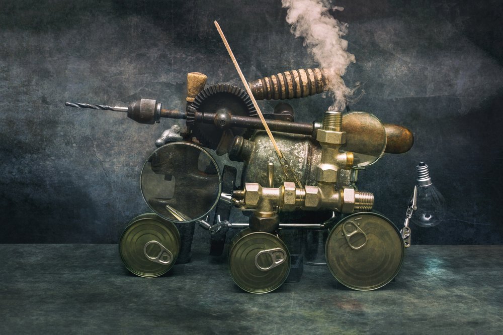 Steampunkový vynález od Brig Barkow