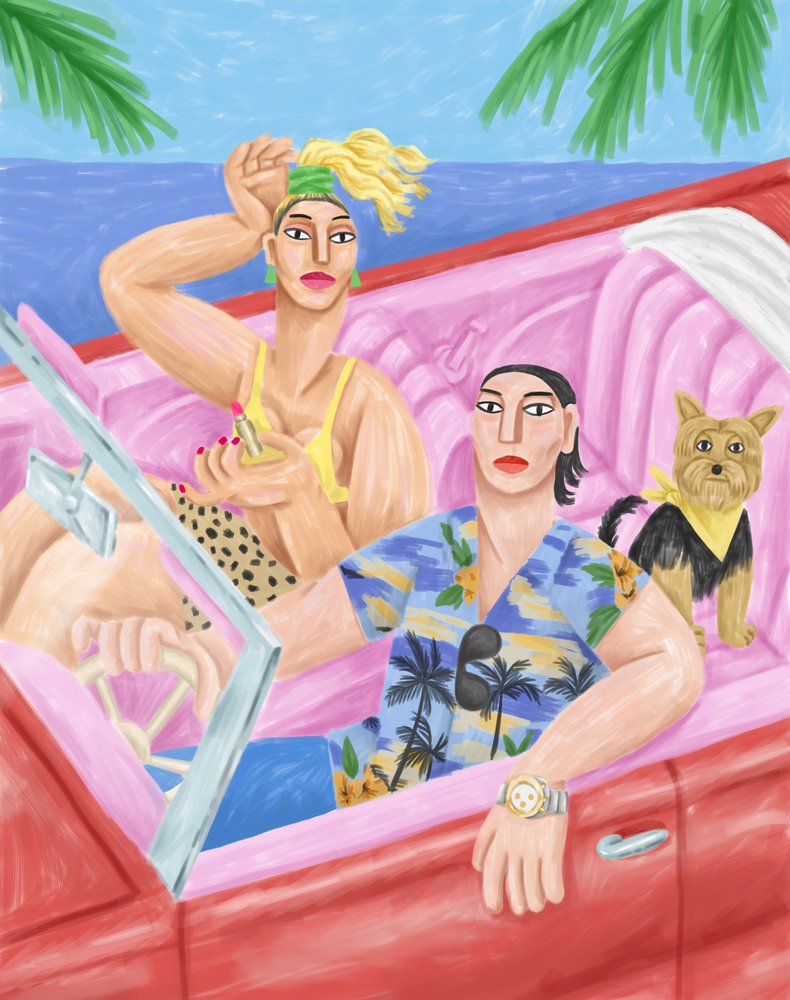 Třída v Palavas od Cépé