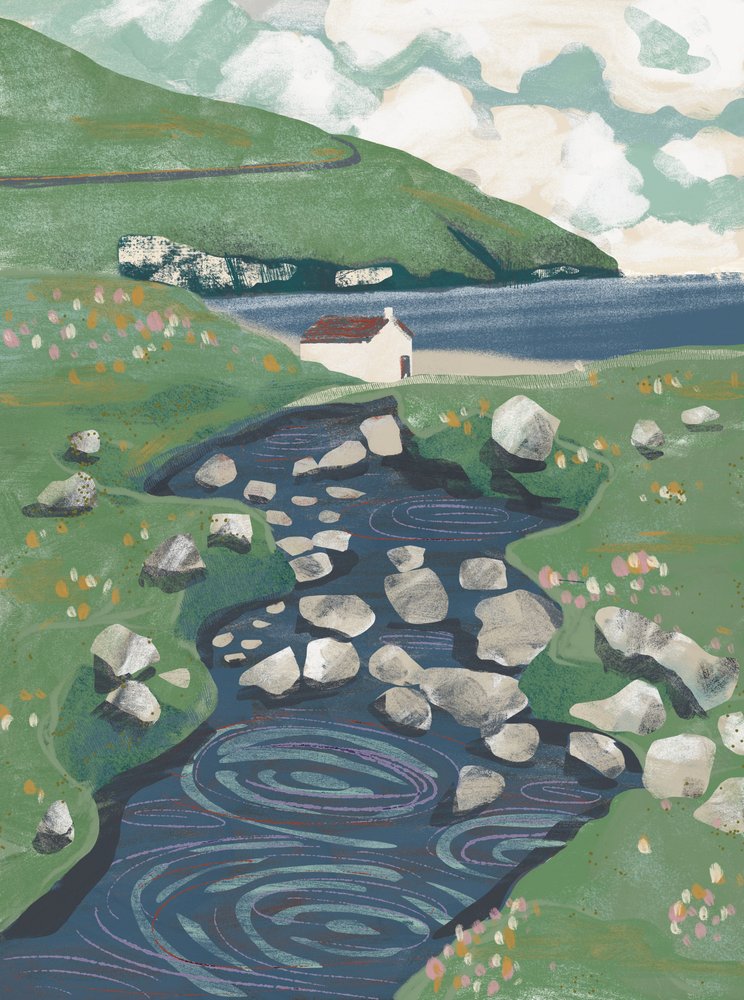 Venkovský dům Winding Stream od Charlotte Trudgett