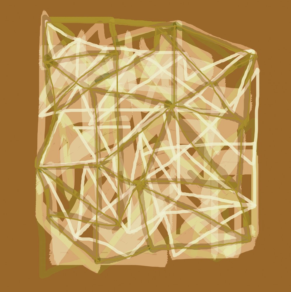 Abstraktní geometrické linie od Christina Sillen