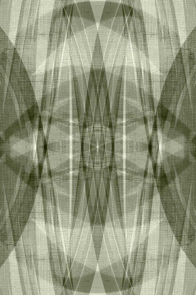 Tlumené geometrické vrstvy od Christina Sillen
