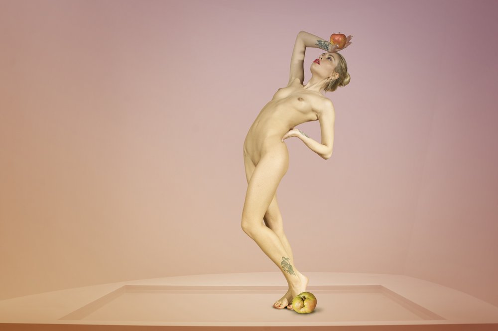 Elegantní rovnováha nahoty od Christine von Diepenbroek