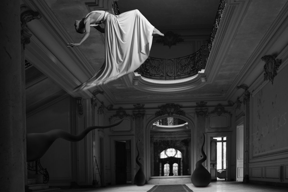 Surrealistický sen o plovoucím sídle od Christine von Diepenbroek