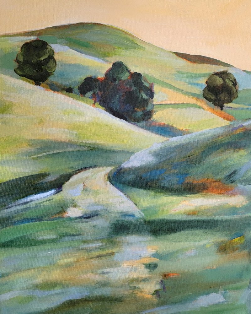 Stezka Rolling Hills od Claire Whitehead