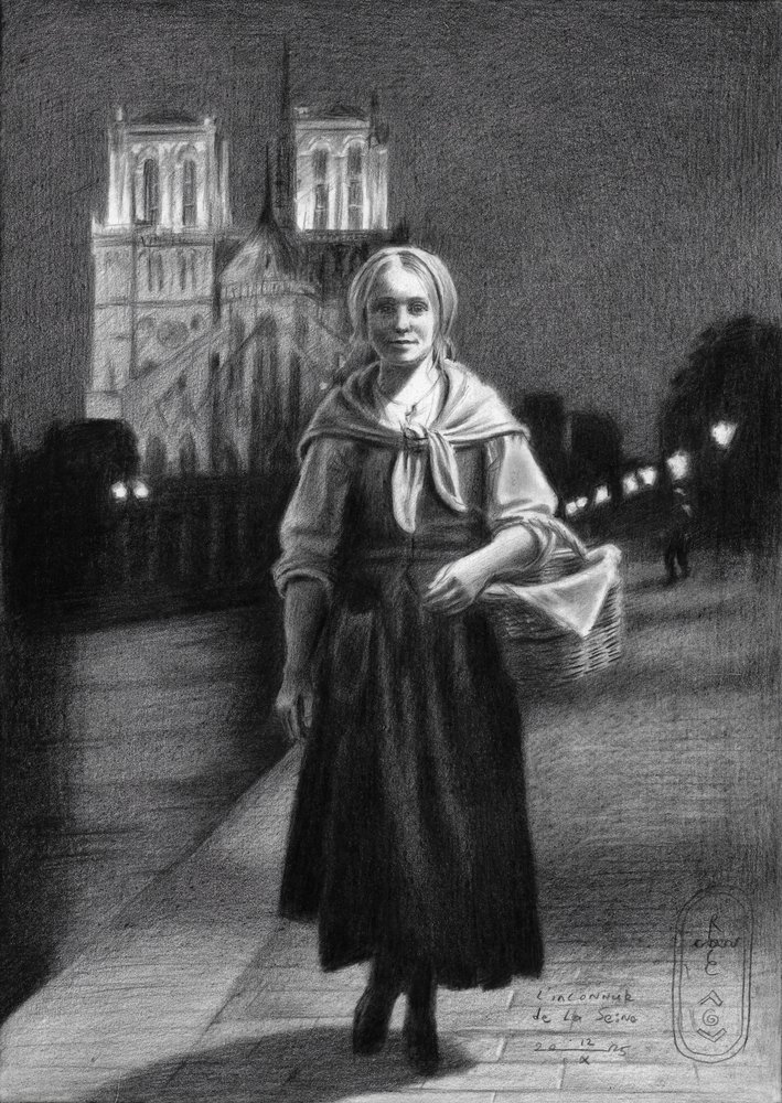 Večer žen v Notre Dame od Corné Akkers