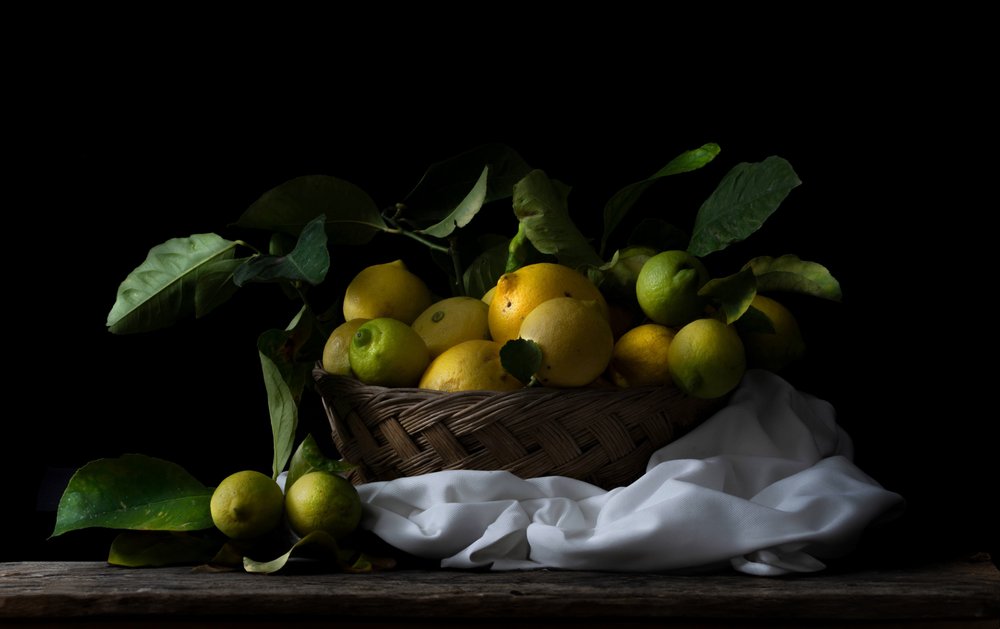 Venkovský košík na citrony od Corrado La Licata