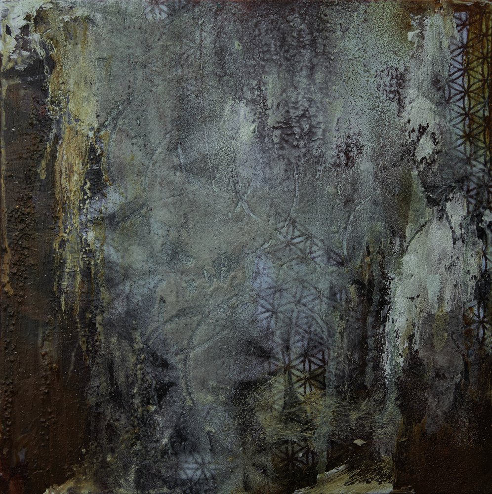 Geometrická grunge textura od Deb Chaney