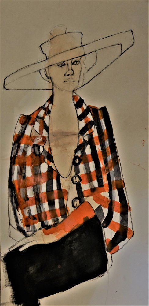 Stylový look s kostkovanou bundou od Doris Schmitz
