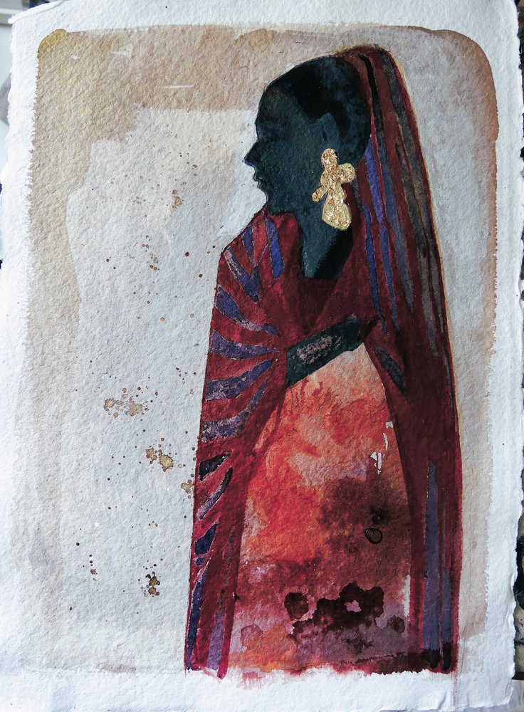 Elegantní africký profil od Doris Schmitz