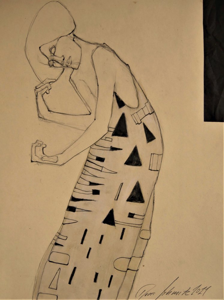 Elegantní geometrický obrazec od Doris Schmitz