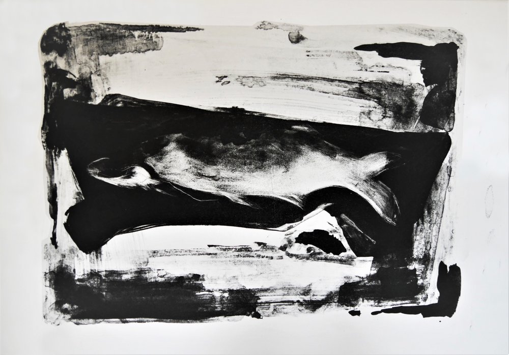 Fluid Black Shape od Doris Schmitz