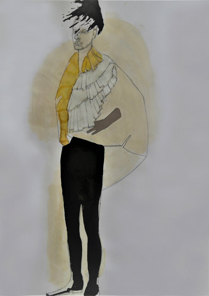 Moderní módní ilustrace od Doris Schmitz