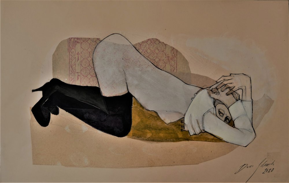 Ležící žena od Doris Schmitz