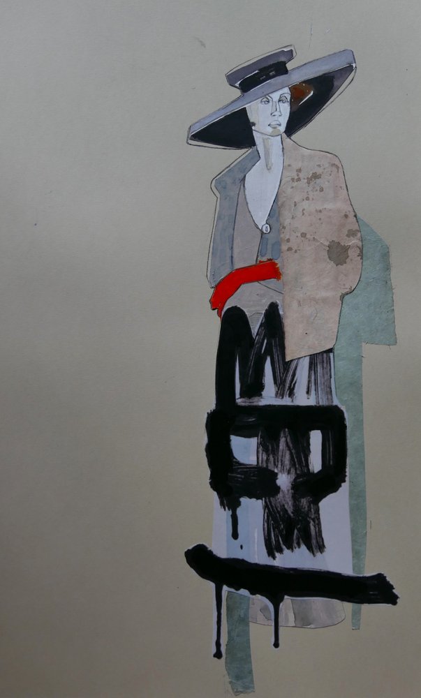 Graffiti stylové ženy od Doris Schmitz