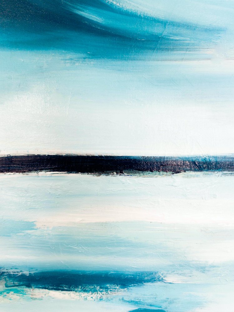 Abstrakt: Modrý horizont od Ejaaz Haniff