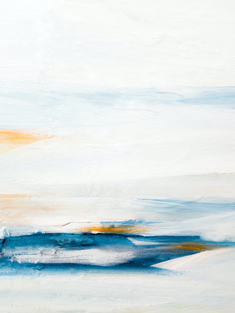 Abstrakt Horizon Gold od Ejaaz Haniff