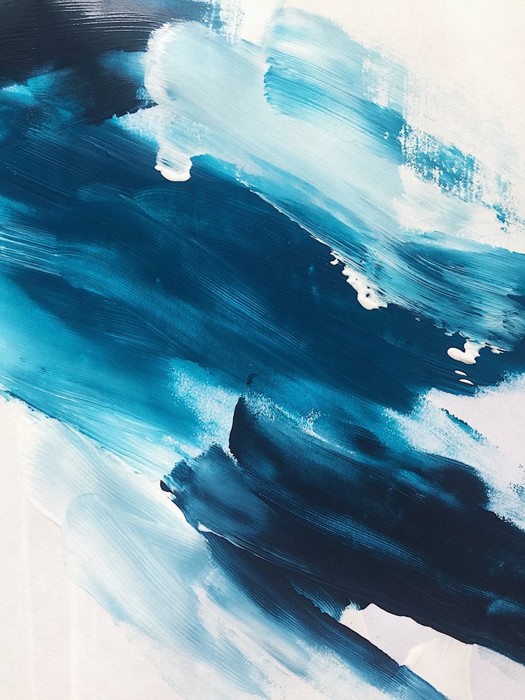 Deep Blue Flow od Ejaaz Haniff