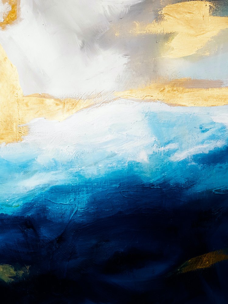 Zlatý mořský horizont od Ejaaz Haniff