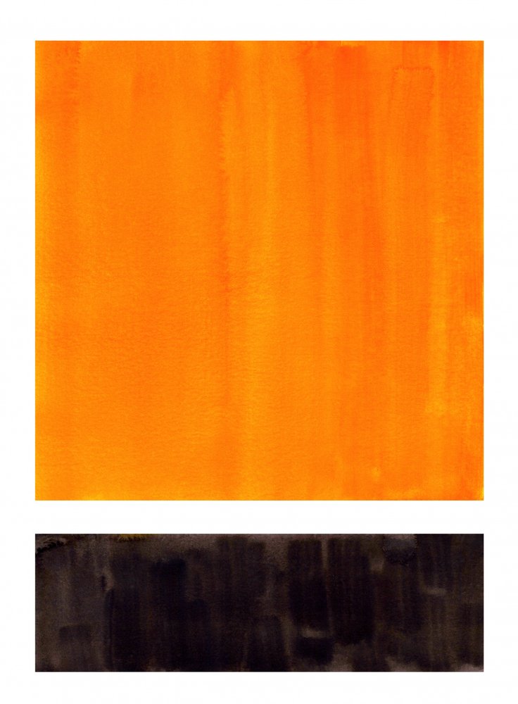 Abstrakt k dílu „Warm Horizon“ od Ejaaz Haniff