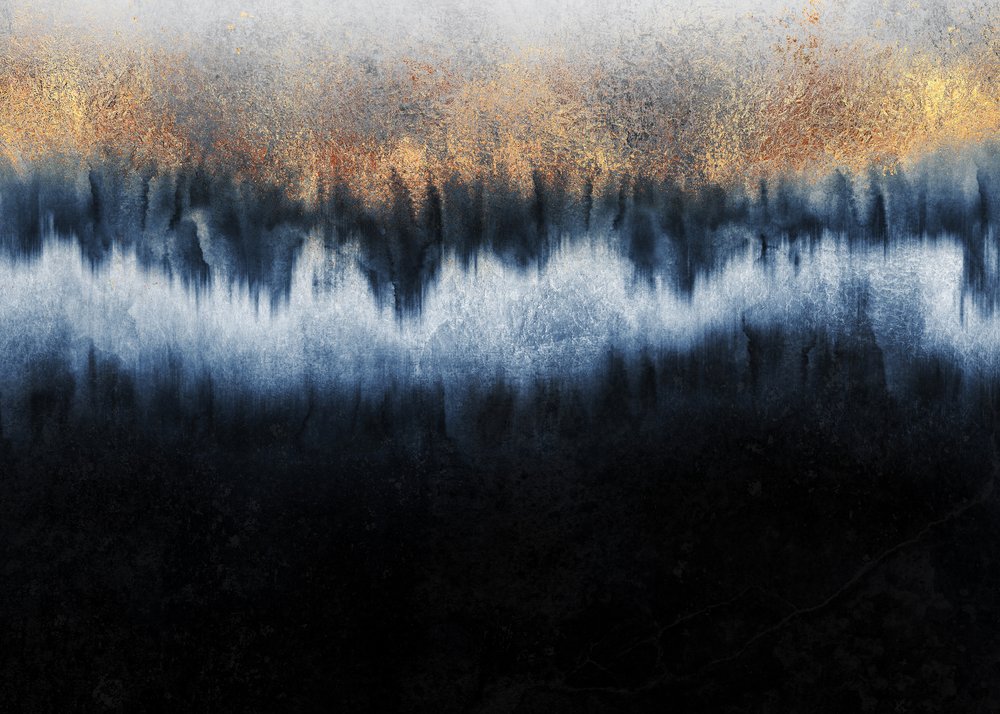 Zlatý horizont – abstrakt od Elisabeth Fredriksson