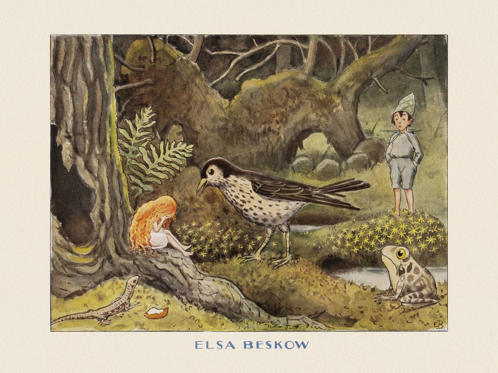 Sluneční vejce Slzy od Elsa Beskow