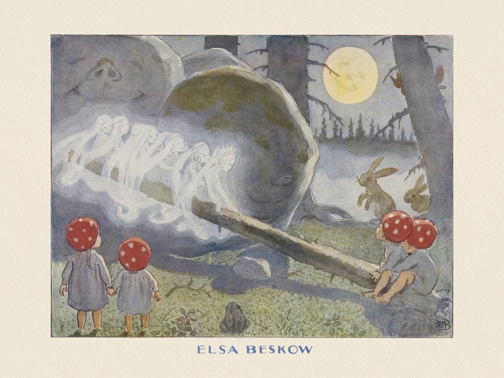 Děti Tomotebo – víly od Elsa Beskow