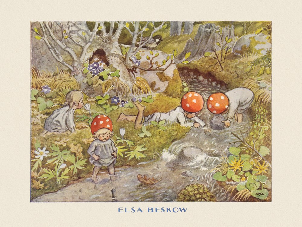 Děti z Tomtebo – Bäcken od Elsa Beskow