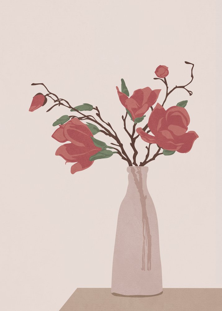 Elegantní váza Magnolia od Flow Line
