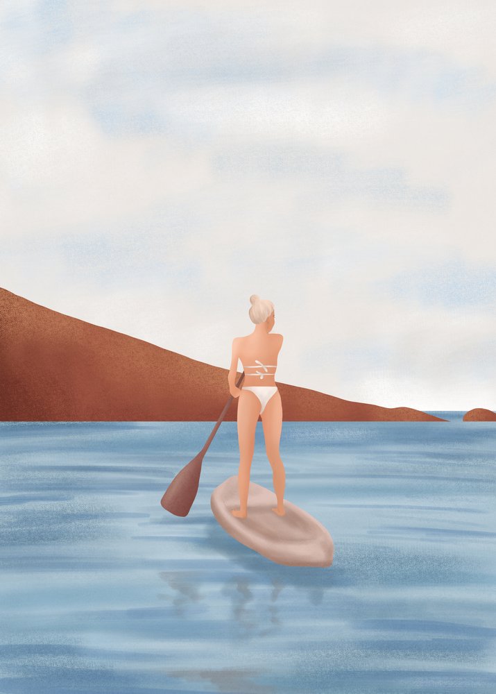 Klidná plavba na paddleboardu od Flow Line