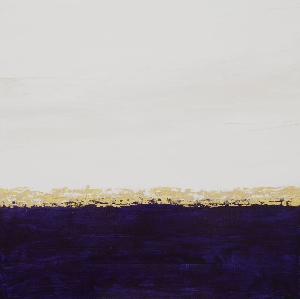 Deep Purple – Gold Horizon od Françoise Wattré