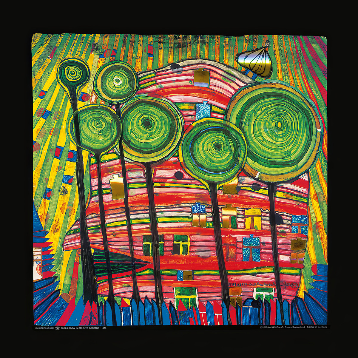 Tyhle rostliny rostou v milovaných zahradách od Friedensreich Hundertwasser