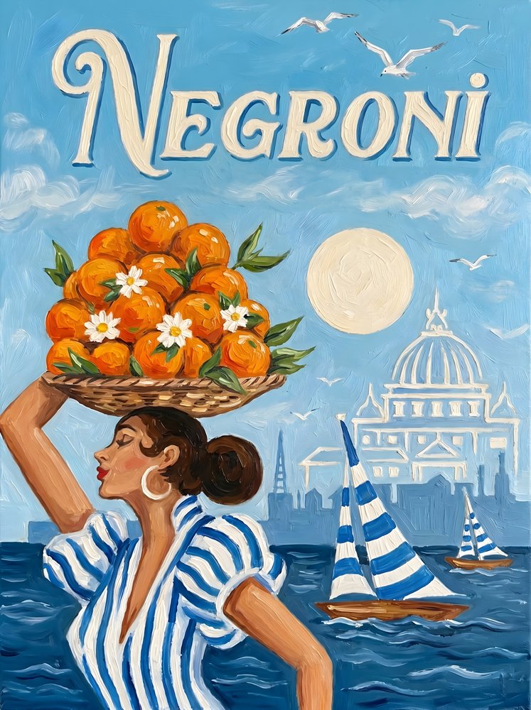 Středomořské letní Negroni od HUGO