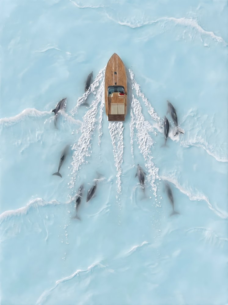 Loď „Pod of Dolphins“ od HUGO