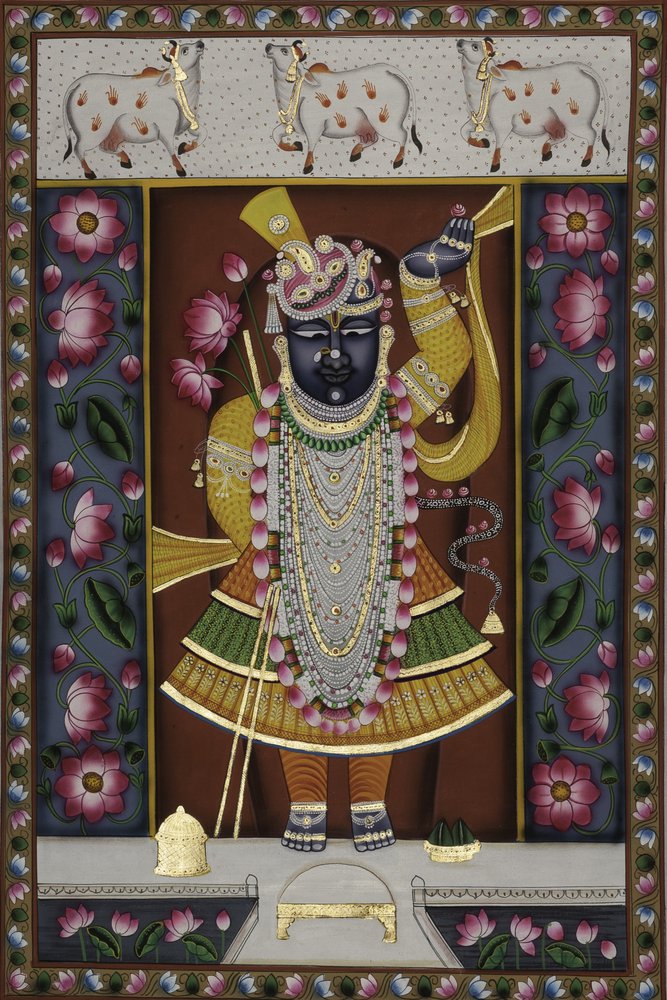 Lord Shrinathji v plné parádě od IMAGINEERS STUDIO
